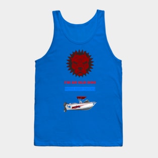 I'm an old dog with new tricks boat Tank Top